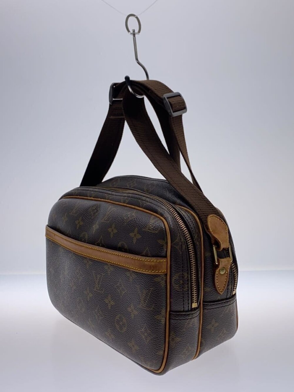 Louis Vuitton All Reporter over Monogram Canvas Brown
